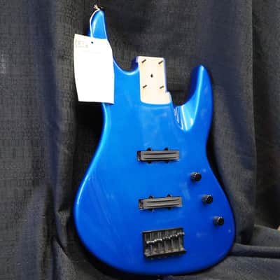 ESP/Japan J-5 Alder Bass Body w/ Pickups - Metallic Blue image 6