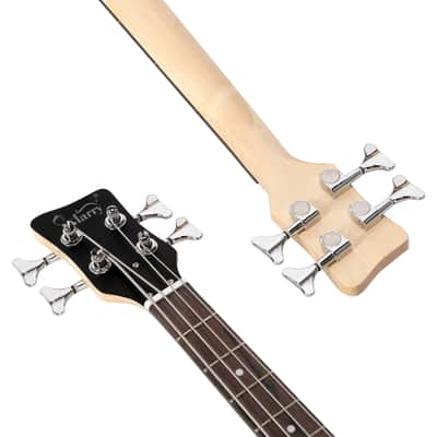 🎸SHORT SCALE "Warstick" Style Electric Bass Guitar +Rosewood Fretboard +Cable!🎸 image 5