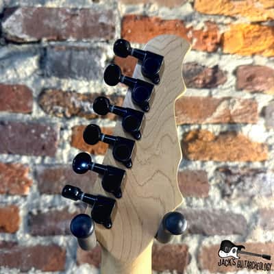 Weeping Willow Lutherie Custom T/S-Style Hybrid Electric Guitar (2000s - Red Trans) image 10