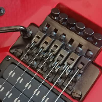 Kramer Proaxe deluxe 1989 Candy apply red image 4