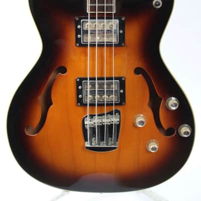 1999 DeArmond by Guild Starfire Bass sunburst image 2