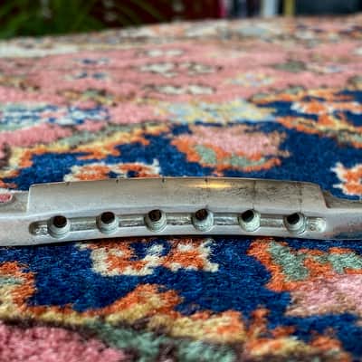 1968 1969 Gibson Les Paul Stoptail Tailpiece Aluminum lightweight image 6
