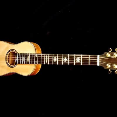 Blueberry Handmade Acoustic Travel Guitar image 13