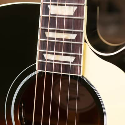 Gibson Les Paul Parlor Acoustic/Electric Guitar - Vintage Sunburst with Hardshell Case image 11