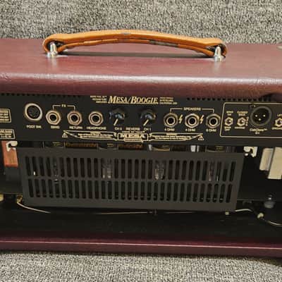*Rare* Wicker & Wine Mesa Boogie Mark V 35W Head w/footswitch image 2