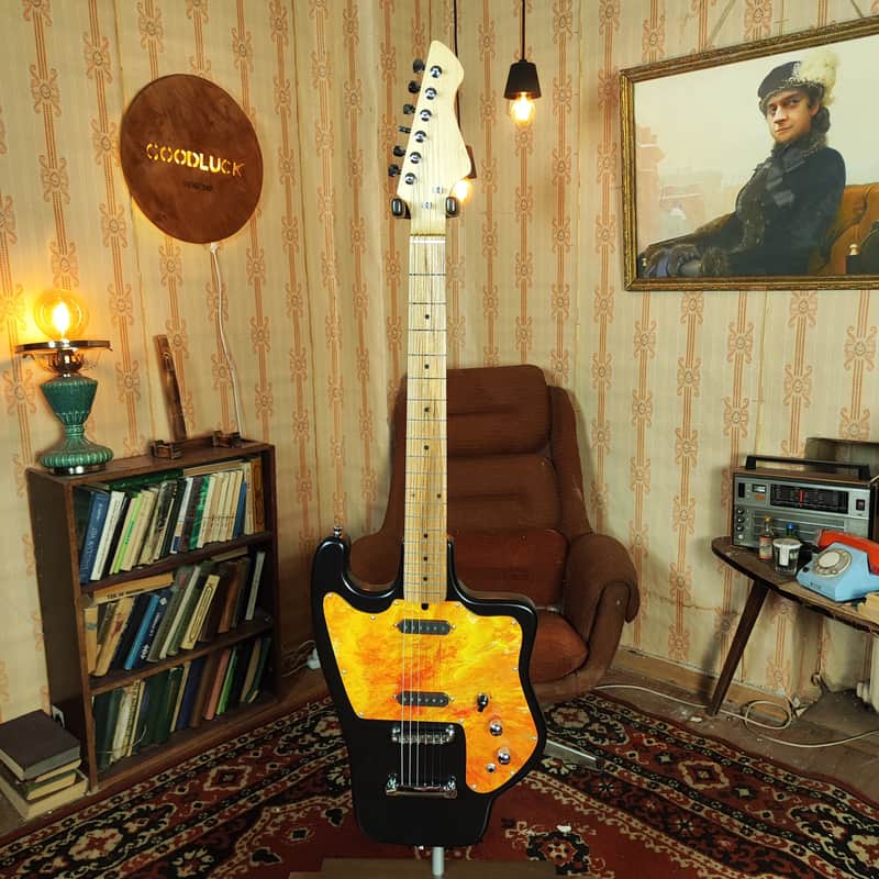 Tonika Style Electric Guitar USSR Vintage Rare Exclusive image 1
