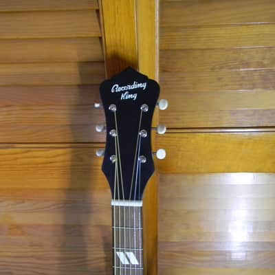 2020 Recording King Dirty 30's 7 Series Dreadnought Guitar Matte Tobacco Sunburst Brand New image 3