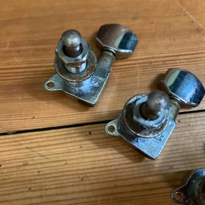Fenix Young Chang Strat Stratocaster Guitar Original Tuners Machine Heads Korea image 8