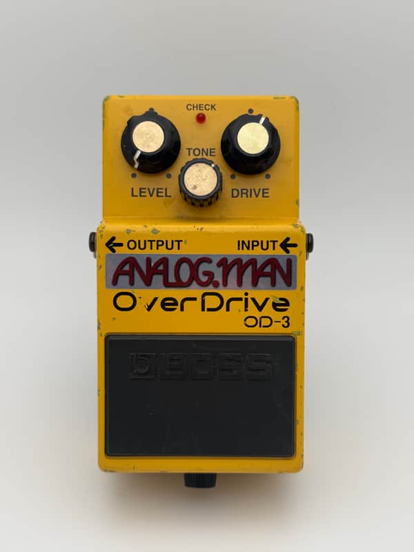 Boss OD-3 OverDrive (Silver Label)