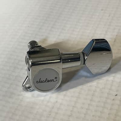 2000's Jackson Kelly & Dinky Guitar Chrome Jin Ho Korea Tuners Tuning Pegs 6 In Line image 4