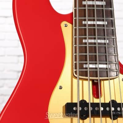 Sire Marcus Miller V5 24 5-string Bass Guitar - Dakota Red (MMV5245DRd1) image 5