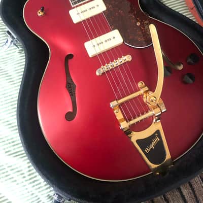 Gretsch G2622TG-P90 Limited Edition Streamliner Center Block P90 with Bigsby 2019 - Candy Apple Red image 3