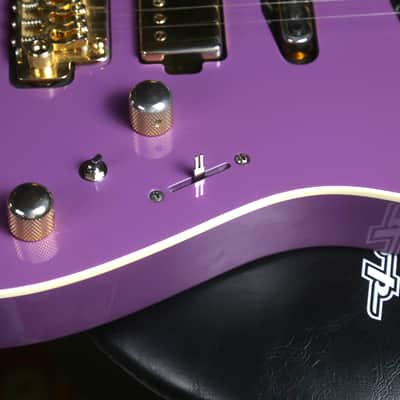 Ibanez Lari Basilio Signature LB1-VL, Made in Japan 2018 - Violet (w/Case) image 13