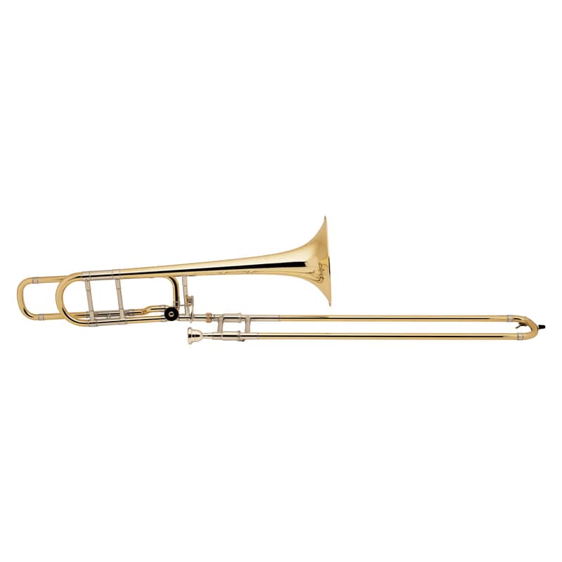 Bach 42B Stradivarius Series Tenor Trombone w/ Traditional Wrap F Attachment, Standard Rotor Valve image 1