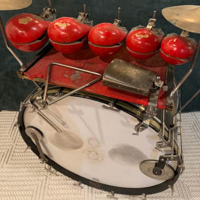 Leedy Drum Set - Harold Hendren's The Mom and Dads 1936 Leedy Drum Set image 7