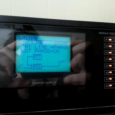 Casio VZ-10m phase distortion FM polyphonic classic synthesizer graphic editing image 9