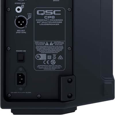 QSC CP8 8" Compact Powered Loudspeaker image 5