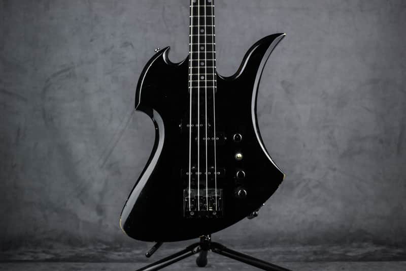B.C. Rich Mocking Bird 1987 Black Japan image 1