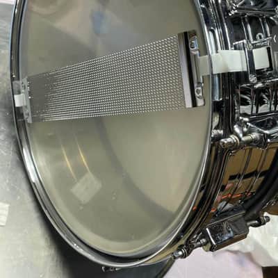 Pearl 4414 steel shell snare 80s image 5