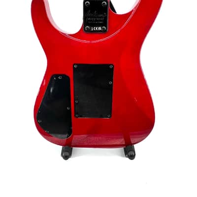 Jackson JS34Q Dinky DKA-M 2023 - Transparent Red Quilt Maple Top image 9