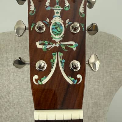 Blueridge BR-160 Historic Series Dreadnought Acoustic Guitar Natural w/ Abalone Inlay image 10