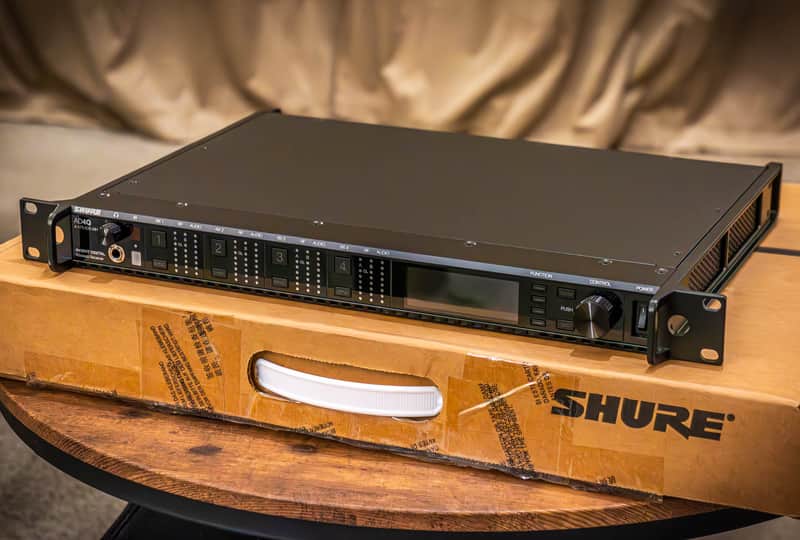 Shure AD4Q-US Axient Digital Four-Channel Wireless Receiver (A: 470 to 636 MHz) - Like New/Unused/NOS image 1