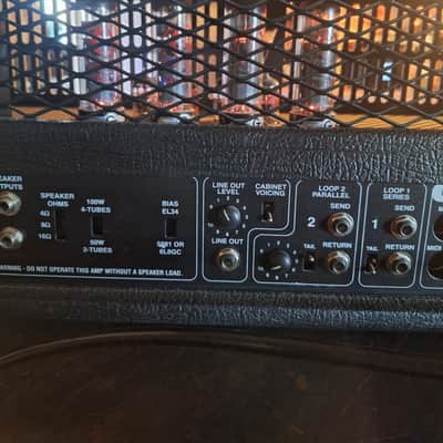 Carvin V3 3-Channel 100-Watt Tube Guitar Amp Head 2010s - Black image 10