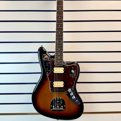 Fender Kurt Cobain Jaguar Electric, 3 Tone Sunburst with Case - Pre Owned image 5