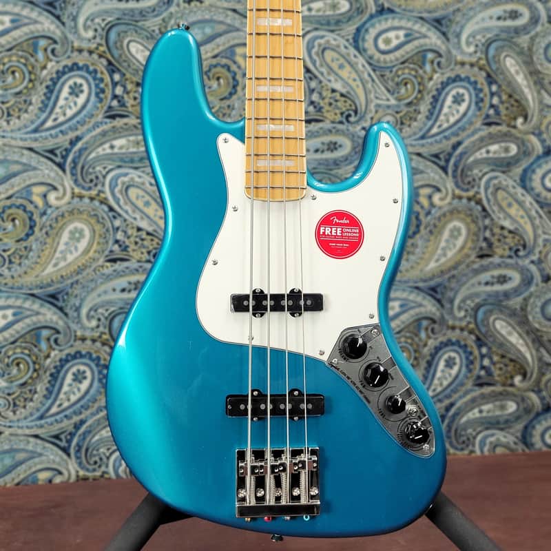 Squier Classic Vibe Active '70s Jazz Bass Ocean Turquoise image 1
