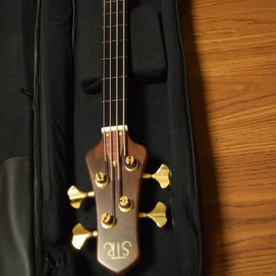 STR LS44P 2006 Burl Walnut Fretless image 3