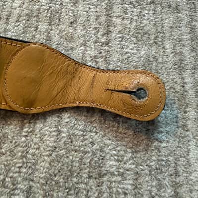 Late 1960s Fender Woven Strap Brown Rare image 4