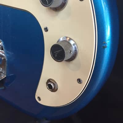 1982 Peavey USA T-20 4-String Bass Guitar Frost Blue Metallic w/ OHSC image 9