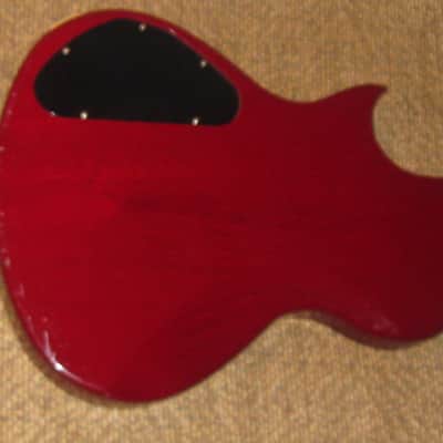 used with mojo 1996 Gibson The Hawk BODY + NECK, Wine Red Gloss (MISSING many of the parts) project image 10