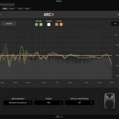 IK Multimedia ARC System 4 Acoustic Analysis and Correction Software with Measurement Microphone (ARC4d3) image 1