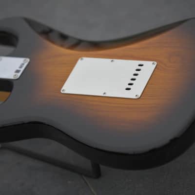 Fender Custom Shop Vintage Custom 1955 Stratocaster, NOS, Maple Fingerboard - Wide-Fade 2-Color Sunburst image 18