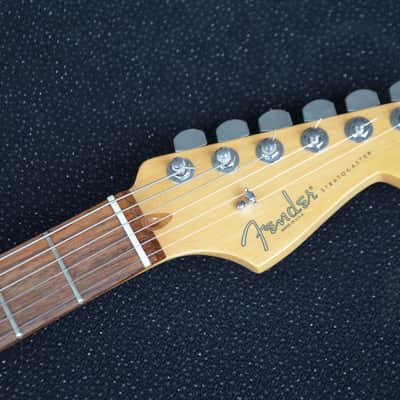 Fender American Standard Stratocaster made in USA 2008*all original/one owner*very fine guitar that sounds/plays/looks really great*nicely aged olympic white*frets are 100%* image 5
