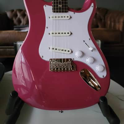 PRS SE Silver Sky John Mayer Signature - Dragon Fruit with Upgrades image 5