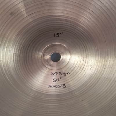 15" Zildjian Avedis '60 871/1072g image 6