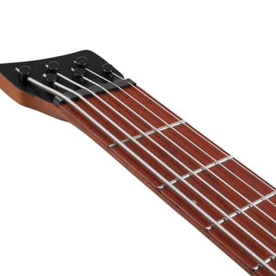 Ibanez EHB Ergonomic Headless Bass 6 String w/Bag Multi Scale - Metallic Gray Matte (EHB1006MSMGM) image 4