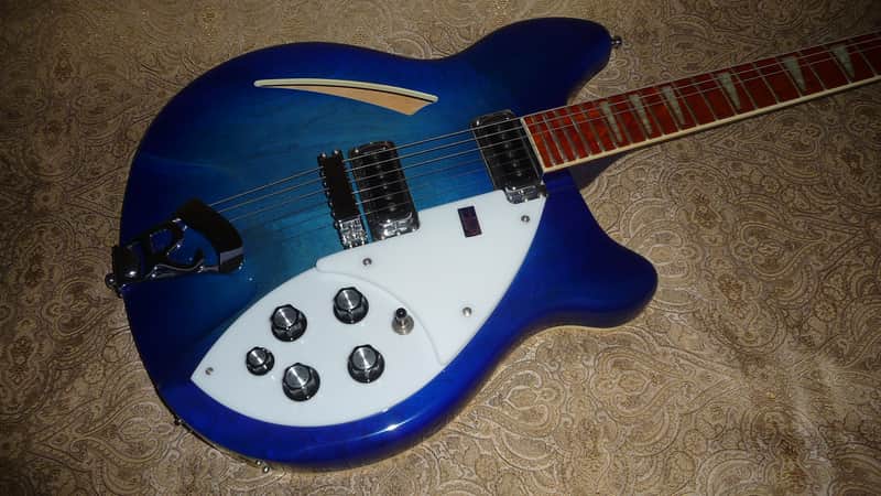 Rickenbacker 360 Limited Edition 2006 Blue Burst Color Of The Year image 1