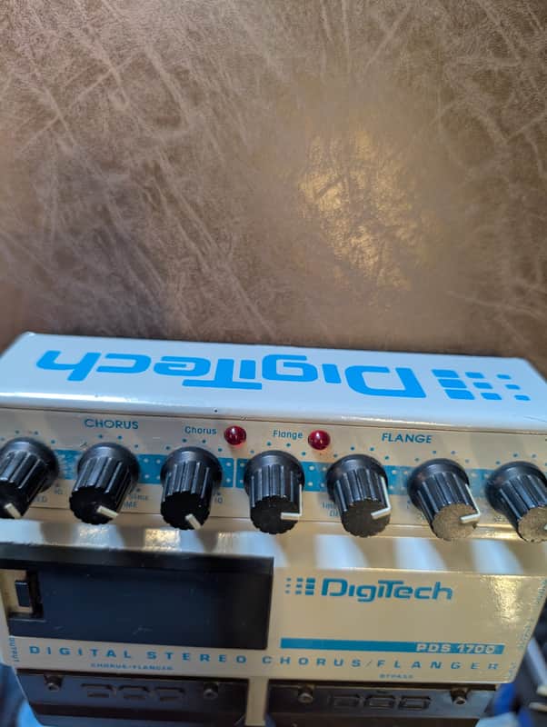 DigiTech PDS 1700 DIGITAL CHORUS FLANGER PEDAL 80s | Reverb
