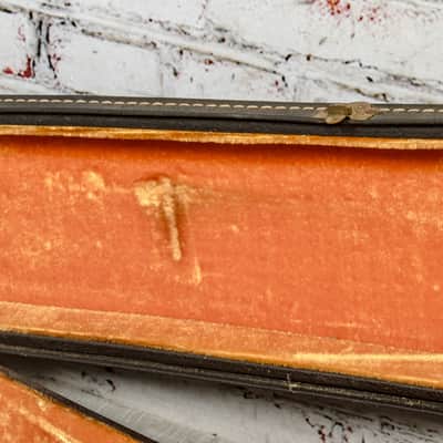 Guild - Semi-Hollow HSC - 1960s Thinline Semi-Hollow Electric Guitar HSC, Orange Inside - x1226 - VINTAGE image 9