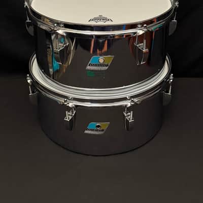 Ludwig Timbales 13" and 14" 1979 - Chrome Over Steel image 5