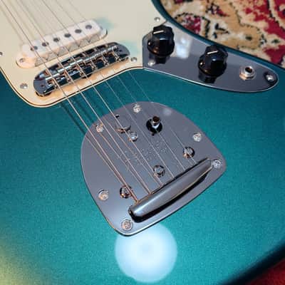 2025 Fender Japan Traditional II 60s Jaguar FSR, Sherwood Green Metallic SGM '65 Spec w/ USA Pure Vintage Pickups Bound Neck, MIJ JD25 - Limited Edition 🔥 image 9
