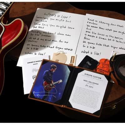 Gibson Custom Shop Noel Gallagher '60 ES-355 Murphy Lab Aged 2022 - 2024 - Sixties Cherry image 9