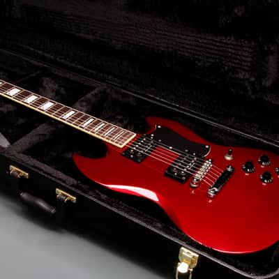 Squier M-73 Series 24 2003-era Wine Red Metallic image 22