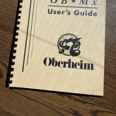 Oberheim OB-Mx Owner's Manual