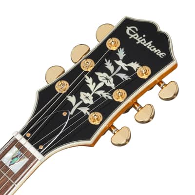 Epiphone Sheraton Frequensator Semi-Hollowbody Guitar - Natural image 8