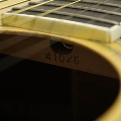 Vintage 1980's Yamaha FG-200D Orange Label Acoustic Guitar Made in Japan image 9