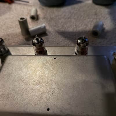 Fender Bandmaster 40-Watt 2-Channel 2x12" Piggyback Guitar Amp 1963 - 1967 - Black Panel image 21